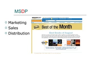 MS D P Marketing Sales Distribution 