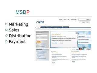 MSD P Marketing Sales Distribution Payment 