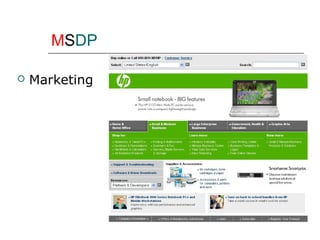 MSDP

   Marketing
 