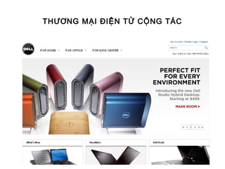 THƯƠNG MẠI ĐIỆN TỬ CỘNG TÁC
 