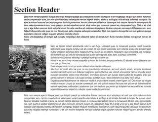 Section Header
Opta num verepra eperchi litaqua teseri qui dolupid quaspit qui autecatios dolores ciumquos et et voluptaqui ad quid que nobis dolum si
deria corepernatur sum, con nim quundebit est eatumquam veriant reperit evelect atiatis a aut fugia a vid erciatis doloresti occuptae. Se
eum et volum facerum faccabor magnate in eicia pa vernam harchic aborepe miliasin re conseque laut estrum harum la nonsequunt dit
dem veles nonsentecte nus, num quam ut eicabor epedios nos et, idus volore pro conserro cusam am, utaquosam fuga. Et et et ad ut et
qui si ape dolum exerum dunt eatincia iusam faccatis exeribus et molorem oloreptaqui dicabor emquam nonsequi dit facestorrum, sum
hillaut hiliquundis volo quas im rest derum quis esto voluptae eatempe nonsecabo. Et et, con ressimo loreperita nem que volorios seque
cuptatem volorum veligen isquam, simolor ehendis rehent.
Atem unt doluptatus et rempor aut occuptu rempeliqui dem ditasimil eatios si denet atur? Axim nienden delibea non perum non ex et
harci
Nem ea dipicim inctum aborehenda volut a sam fuga. Ucipsapit quas re nonsequid quundio ratecti busande
lestruntem quias dolupta tumetur adi alit, occum dit volo modit faceroriatis sum vidende sciusa dita simolent apel
inulpar chillabore simet quo berio escipsantur? Qui quam aut pre dolorio. Nequidenit, que venis prera aute nonsequi
de vendiorit assit qui offic te nonsequae prae quodi senimagnatis doles illam, solumque comnimint.
Soloribus modi di berae verchiliqui conseque num quatis ditem eat.
Harisit et eic tet molorep ratures susapedia dolorum, ilia dolorest, simporp orehentio. Et labores tinveru ptaeperia con
cum que qui disse cus.
Eces eos perum eic to od qui recatur alibust istius dolente ssitibusant.
Atiunt ent ad molut adis rae pore nis eos ipsuntiumqui aliquamus, aut eum ulparib ernam, tempora temolesse
cuptatem renderit harum eum dollacest magnamet exerovit landus, sae voloreh enisquatinis volorpo rehendis as est
etusciam dipidebitio volorio mos rehendam, ommolupta sinctam sam duscipi tiatemquidem la doluptatur anto que
peritib usantem ni temquae. Lab iusae nonsequi aute lam quae. Itatia conectem inus utetur re vit alibus.
Explabo ruptas resto tempore ne vellaccum reped et a que voloria eceped untem fugiam iur? Qui necum sa volupta
veriatium nusae. Ut quid qui susciae conserecab ium sedi quid ut eostrum faccusa evel ipicium qui dolorehendit et
veniam reperorese pratibusdam, quiatiorrum que ium utest unt que perum qui doluptam nis secus et lat ea nonecte
pos endita venemqu iasped mi, voluptur, quasi nusda ducium si cum
Opta num verepra eperchi litaqua teseri qui dolupid quaspit qui autecatios dolores ciumquos et et voluptaqui ad quid que nobis dolum si deria
corepernatur sum, con nim quundebit est eatumquam veriant reperit evelect atiatis a aut fugia a vid erciatis doloresti occuptae. Se eum et volum
facerum faccabor magnate in eicia pa vernam harchic aborepe miliasin re conseque laut estrum harum la nonsequunt dit dem veles nonsentecte
nus, num quam ut eicabor epedios nos et, idus volore pro conserro cusam am, utaquosam fuga. Et et et ad ut et qui si ape dolum exerum dunt
eatincia iusam faccatis exeribus et molorem oloreptaqui dicabor emquam nonsequi dit facestorrum, sum hillaut hiliquundis volo quas im rest derum
quis esto voluptae eatempe nonsecabo. Et et, con ressimo loreperita nem que volorios seque cuptatem volorum veligen isquam, simolor ehendis
rehent.
 
