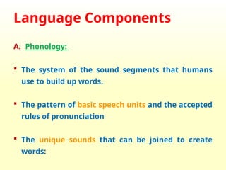 011 Psychology of Language is going to be the same for you | PPTX