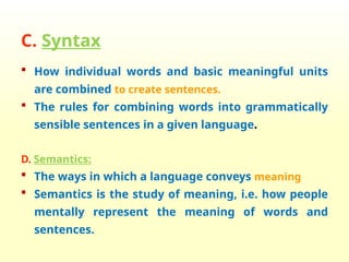 Combined Language 011 Psychology of Language is going to be the same for you | PPTX