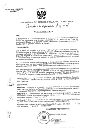 012 2010-directiva- lineamientos para la ejecucion de obras por administracion directa en el gra