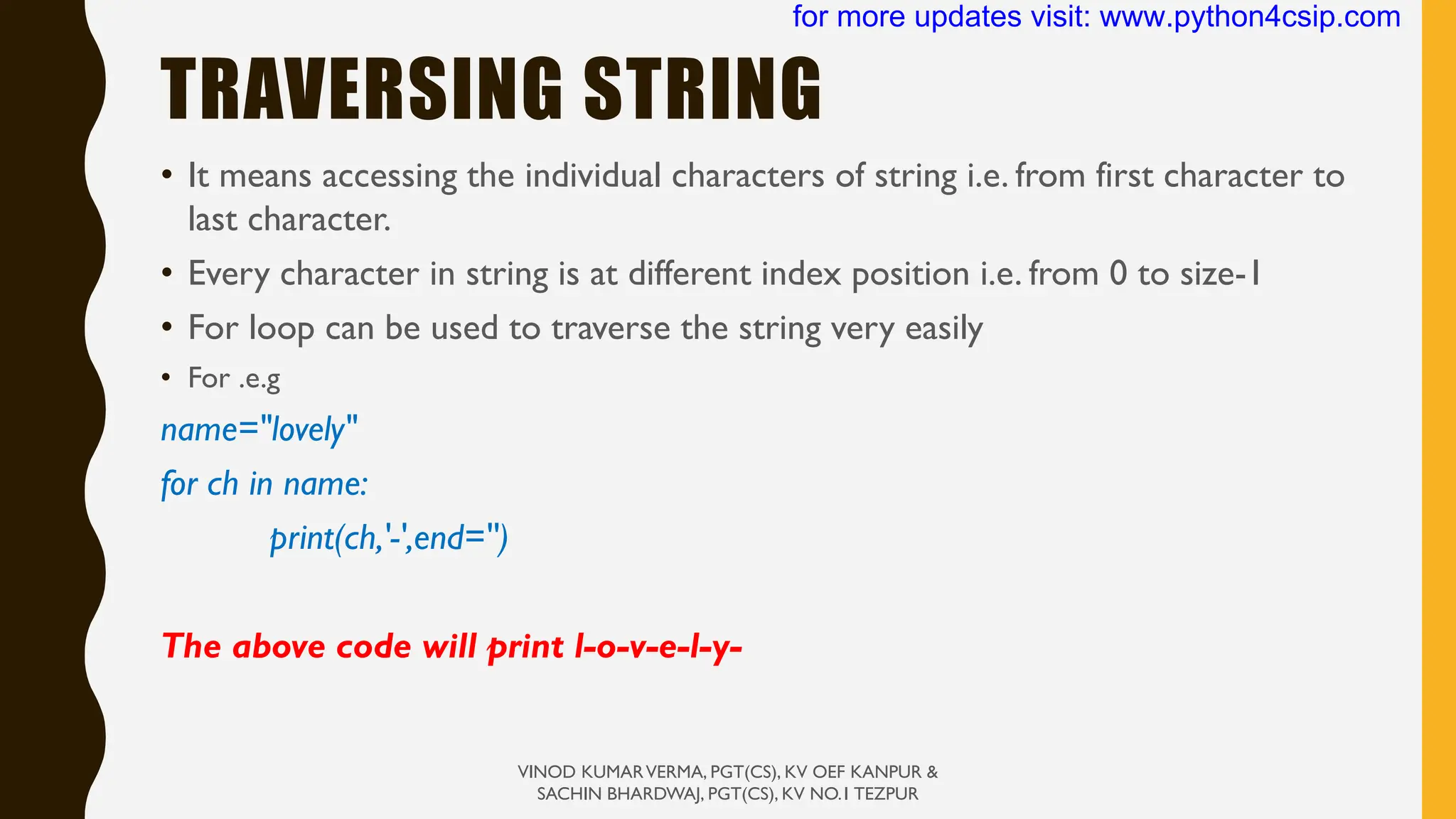 00012.PYTHON - STRING MANIPULATION SLIDES | PDF