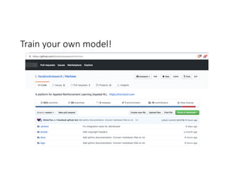 Train your own model!
 