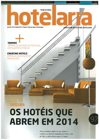 Revista Hotelaria - Miguel Guedes de Sousa