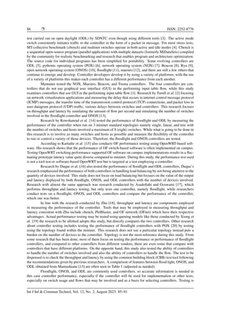 Comparison of three common software-defined network controllers | PDF