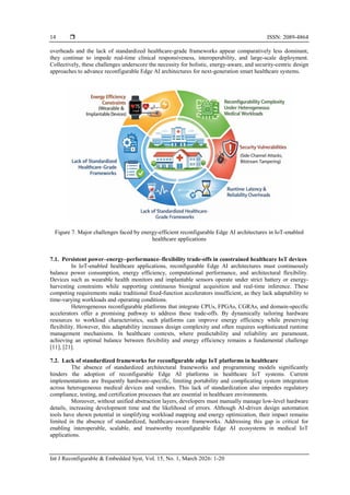 Energy-efficient reconfigurable architectures for Edge AI in healthcare ...