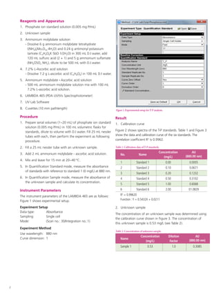 Water Analysis using LAMBDA | PDF