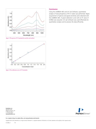 Water Analysis using LAMBDA | PDF