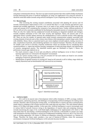 Insights of 6G and artificial intelligence-based internet-of-vehicle ...