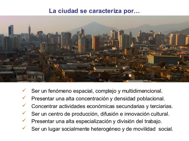 Proceso de Urbanización (PSU 2014)