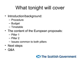 What tonight will cover <ul><li>Introduction/background: </li></ul><ul><ul><li>Procedure </li></ul></ul><ul><ul><li>Budget...
