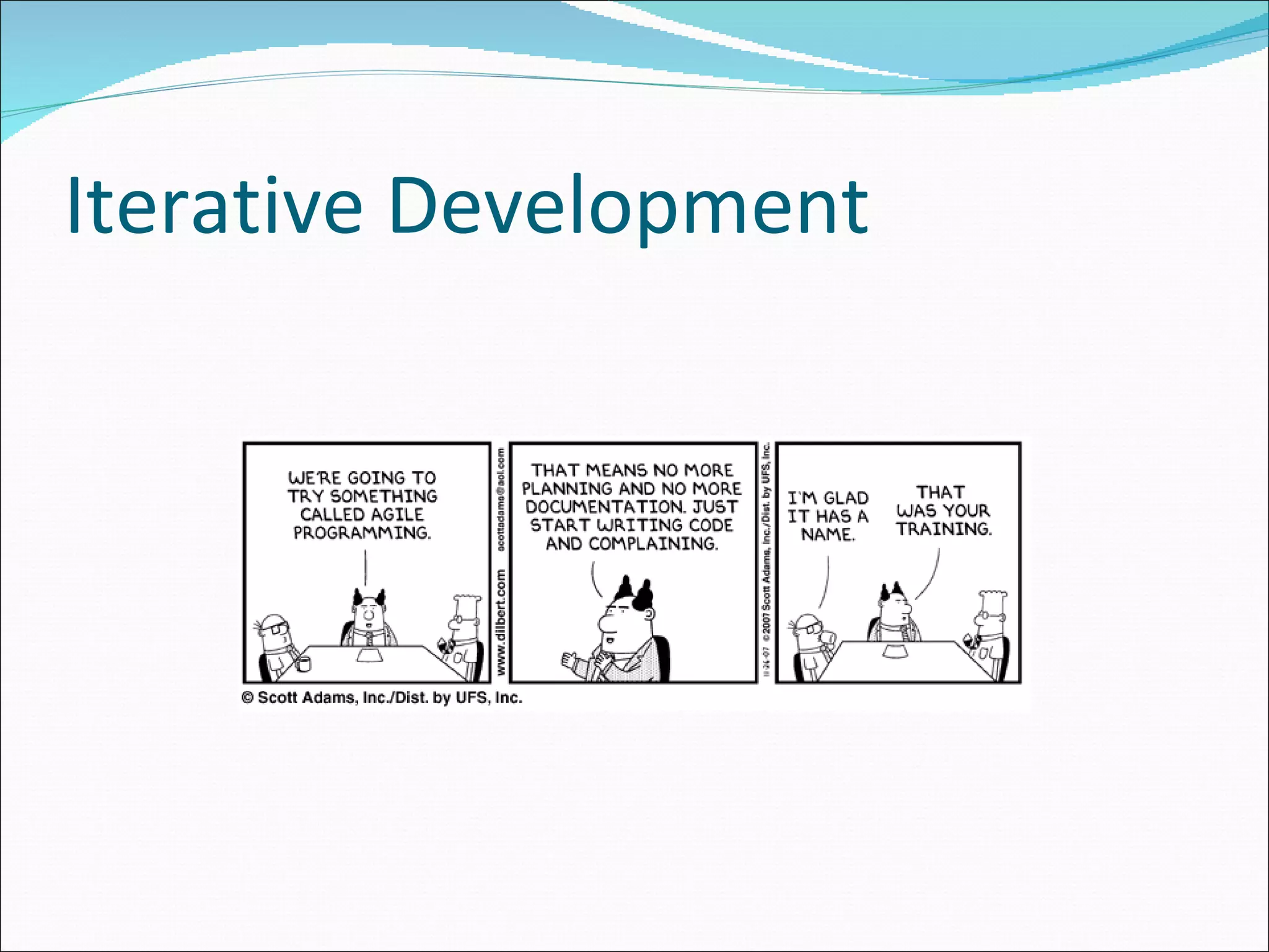 Iterative Development 