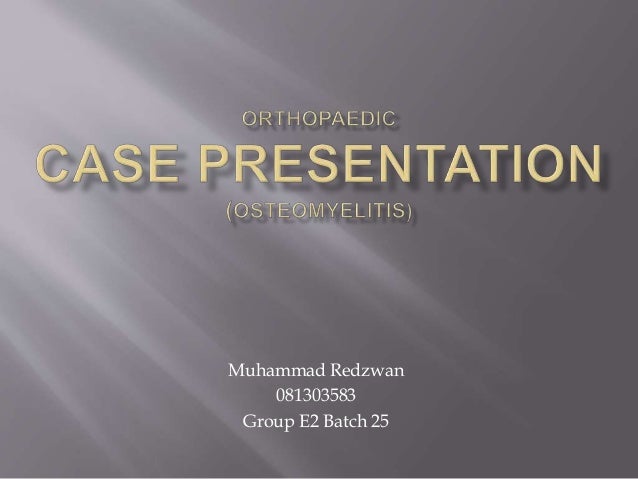 Osteomyelitis treatment guidelines image