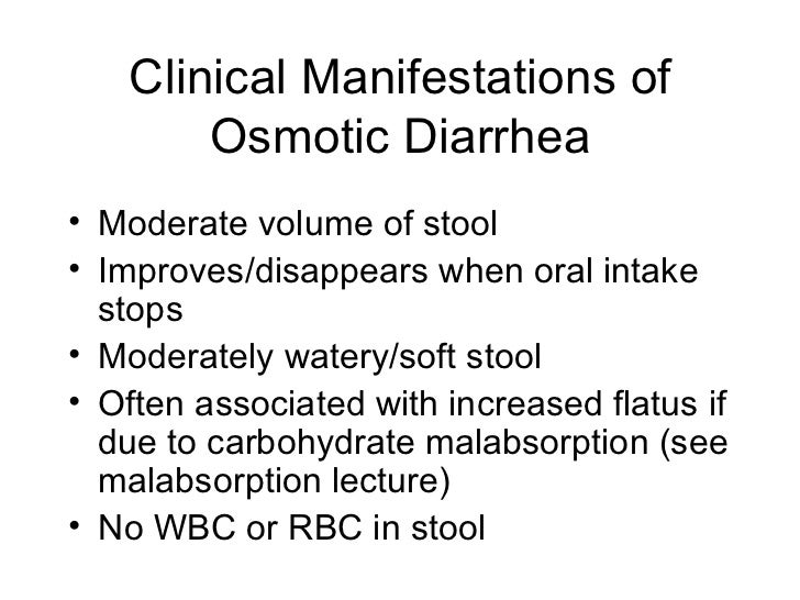 01.26.12 Diarrhea and Malabsorption