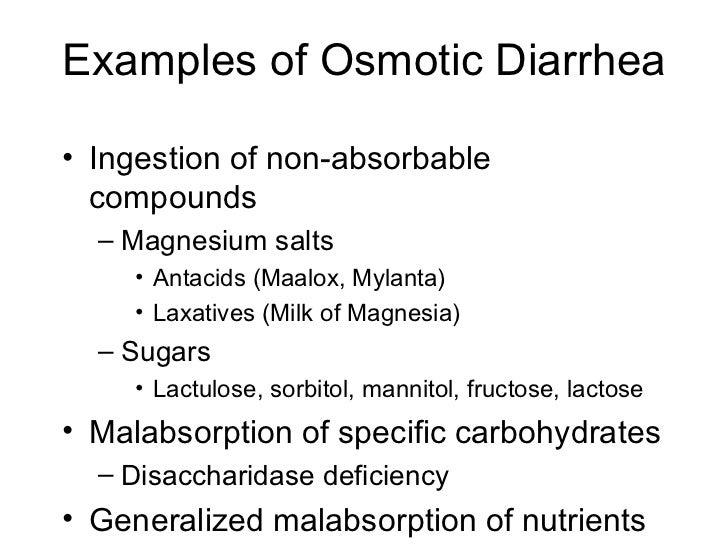 01.26.12 Diarrhea and Malabsorption