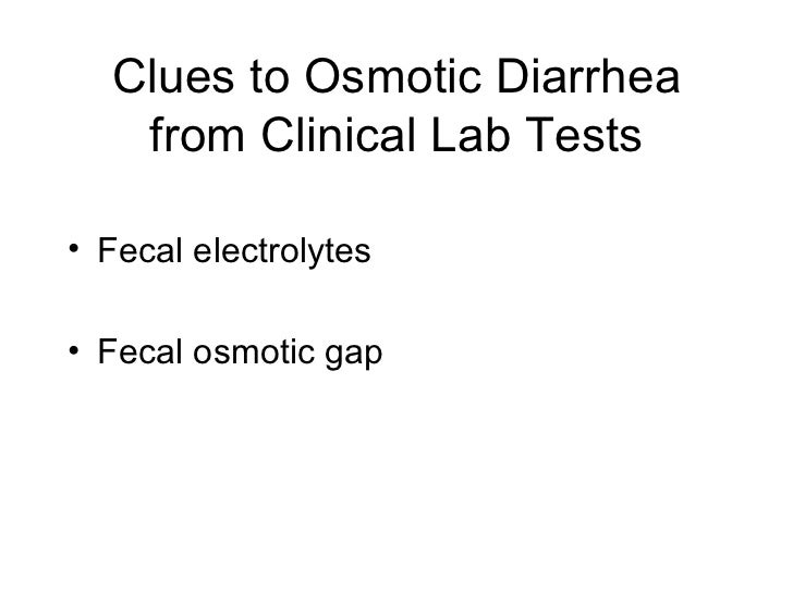 01.26.12 Diarrhea and Malabsorption