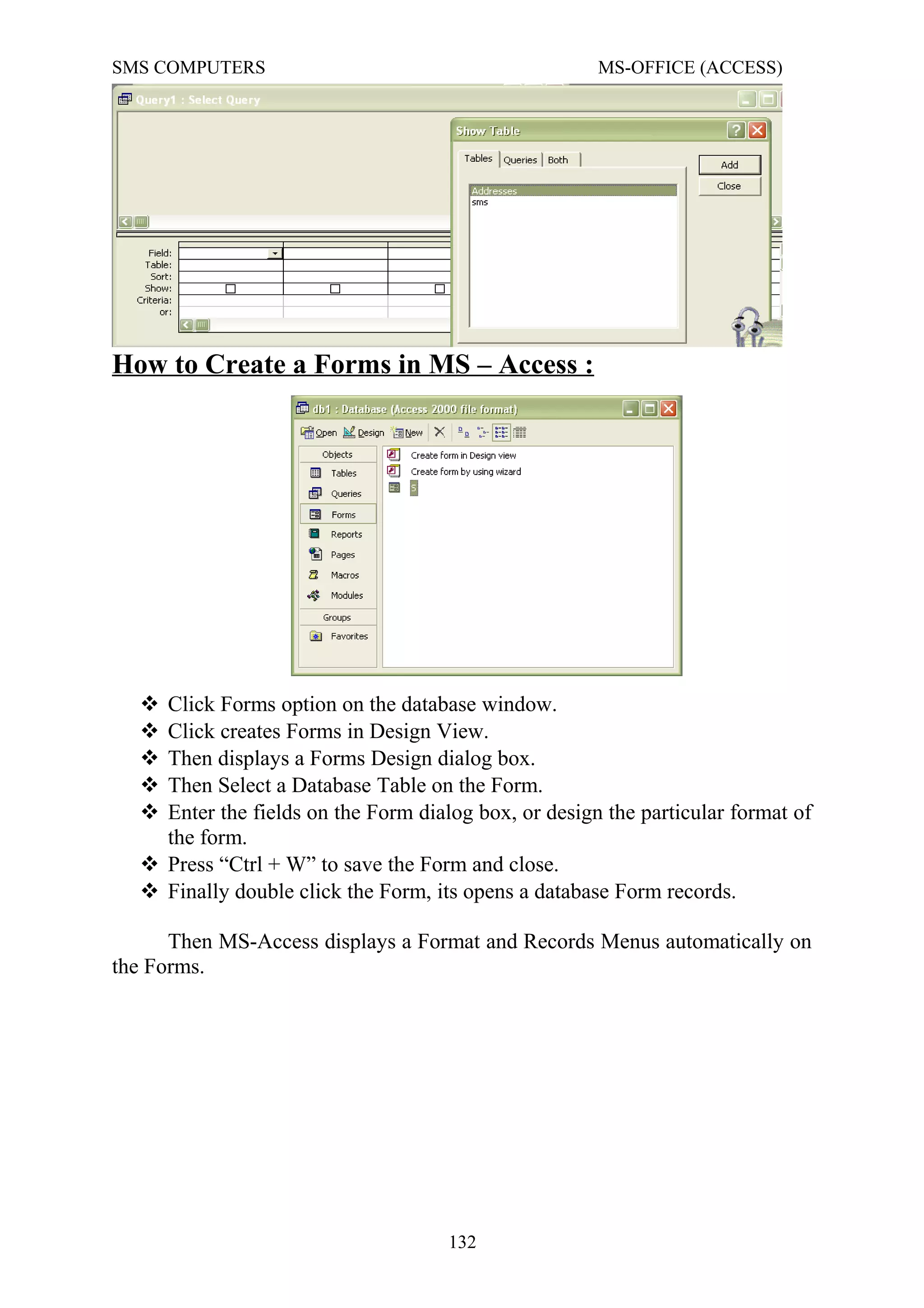 012 ms access | PDF