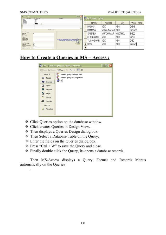 012 ms access | PDF