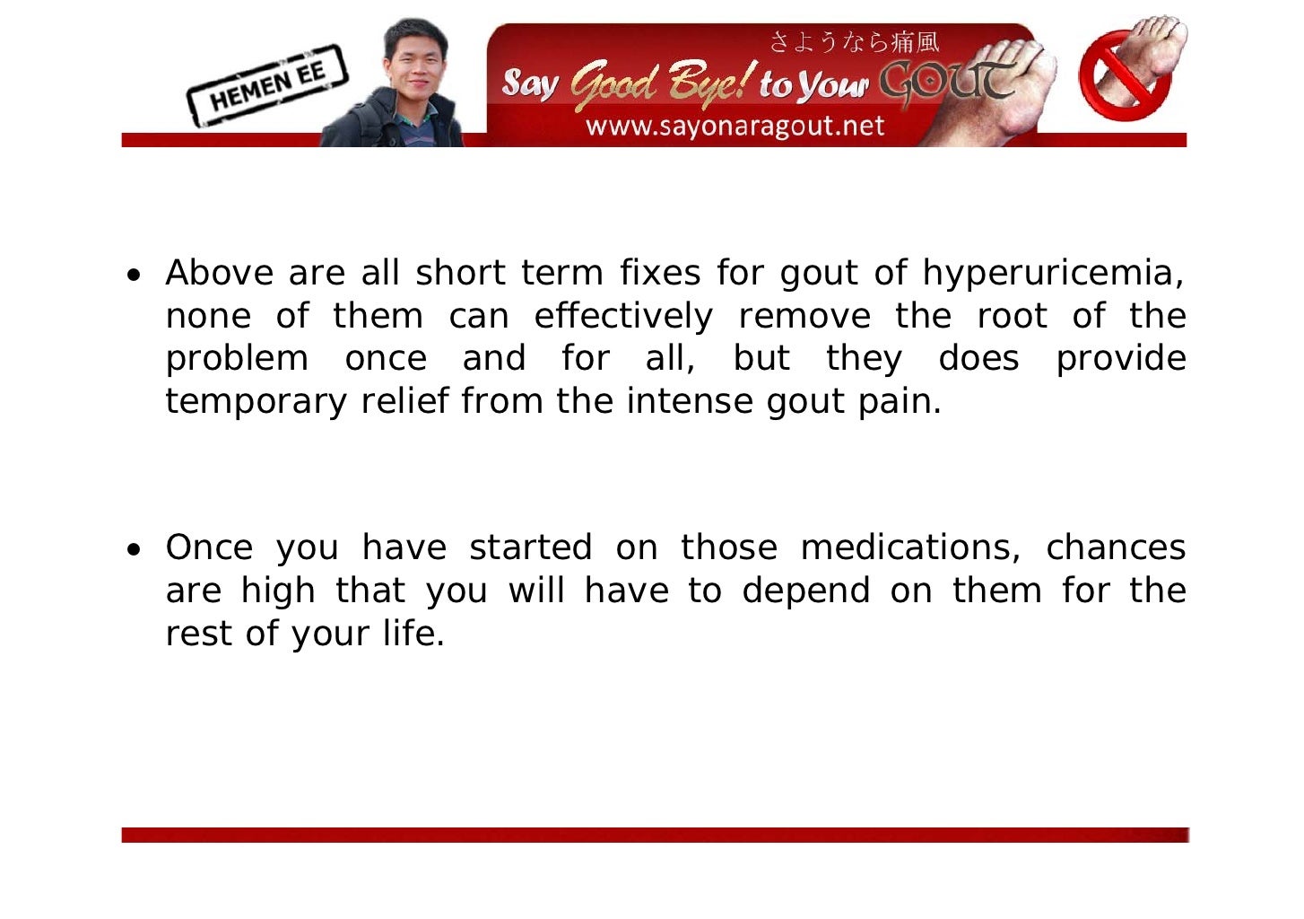 Side Effects of Common Gout Drugs