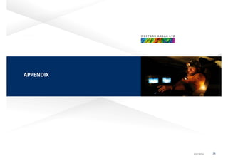 APPENDIX
ASX:WSAASX:WSAASX:WSA 34
 