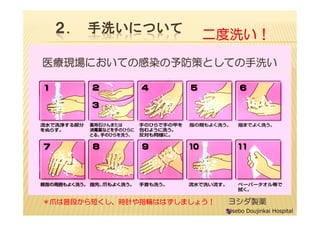 . ϴˤĤ
ҽFˤƤθȾߤȤƤϴ
ϴ
Sasebo Doujinkai Hospital
צնΤ̤rӋָ݆ϤϤޤ礦 襷ua
 