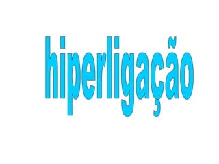 hiperligação 