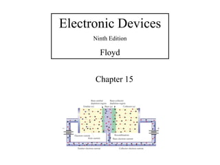 © 2012 Pearson Education. Upper Saddle River, NJ, 07458.
All rights reserved.
Electronic Devices, 9th edition
Thomas L. Floyd
Electronic Devices
Ninth Edition
Floyd
Chapter 15
 