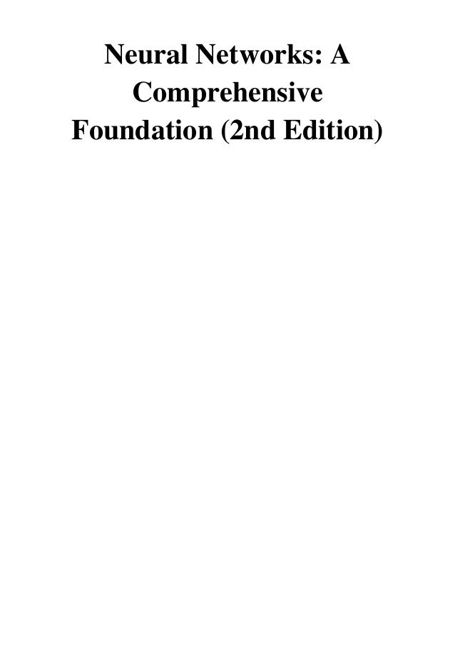 simon haykin neural networks