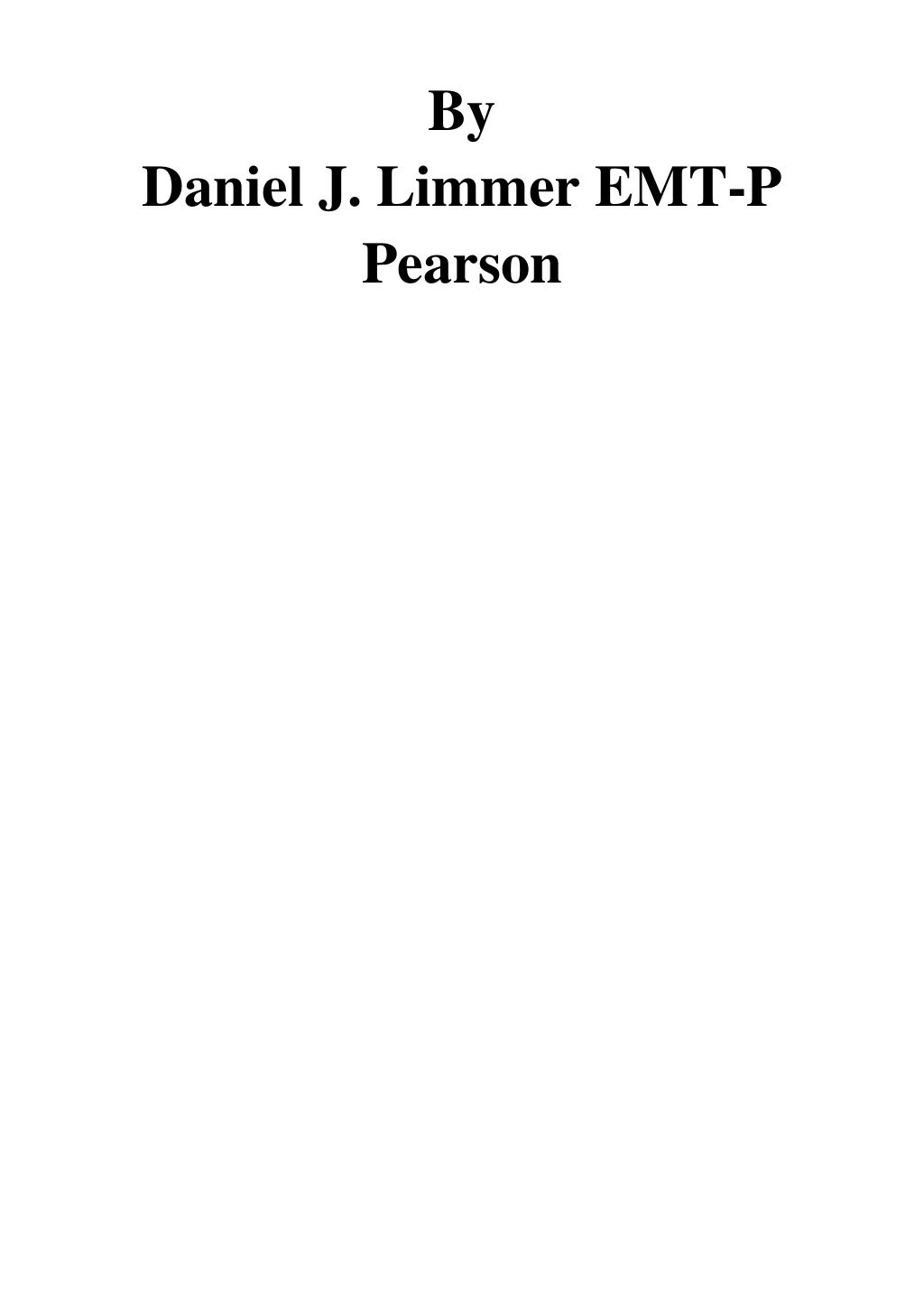 (2015) Emergency Care (13th Edition) (EMT) (PDF) by Daniel