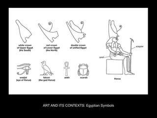 ART AND ITS CONTEXTS: Egyptian Symbols
 