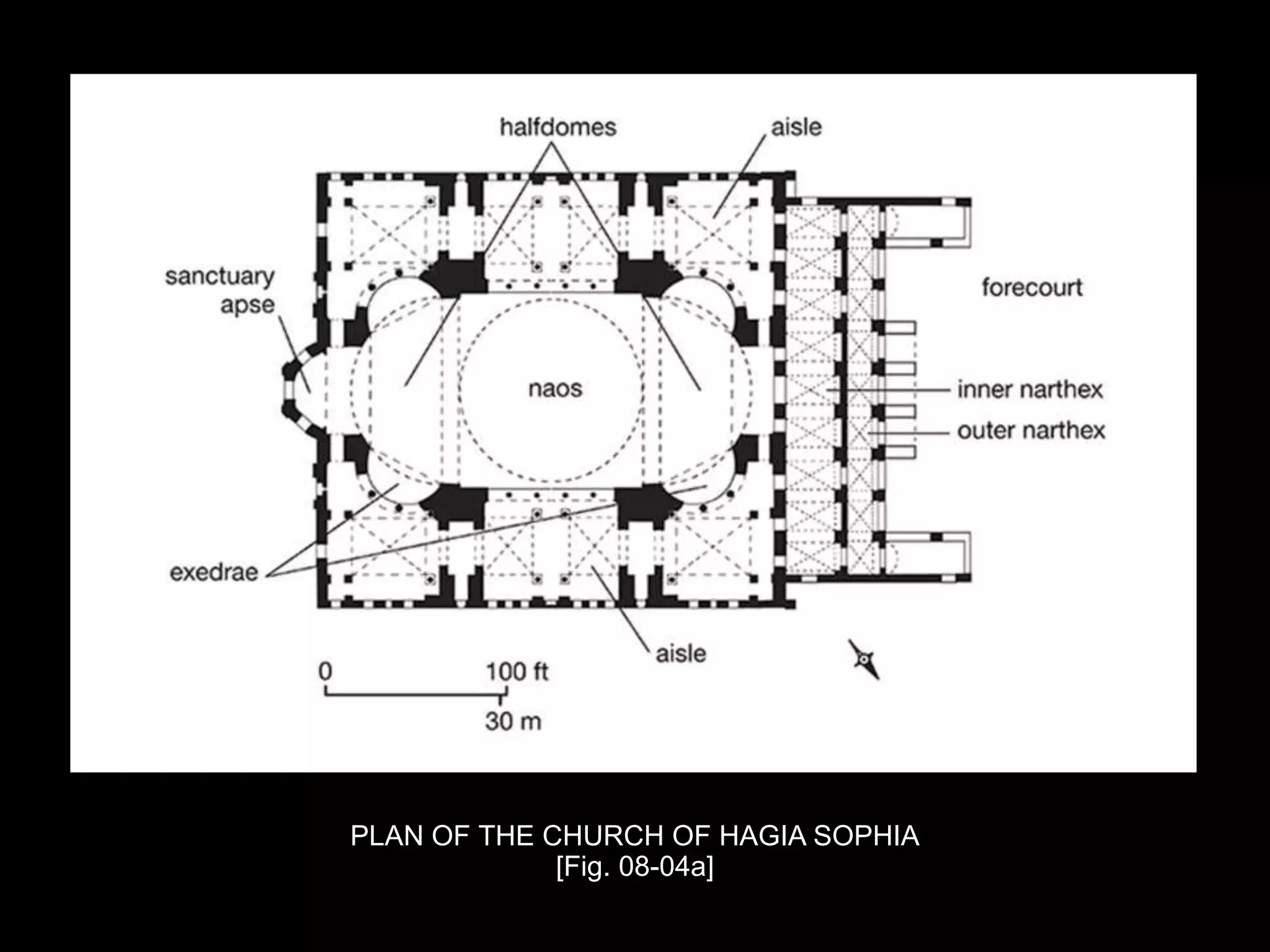 PLAN OF THE CHURCH OF HAGIA SOPHIA
[Fig. 08-04a]
 