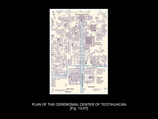 PLAN OF THE CEREMONIAL CENTER OF TEOTIHUACAN
[Fig. 13-07]
 