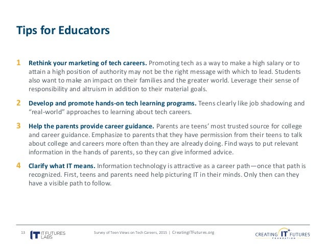 careers for teens