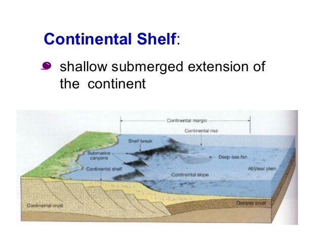 continental shelf region