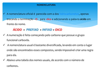  Acção redutora do ião etanoato (oxalato) sobre o ião
permanganato
O ácido etanodióico apresenta um caracter redutor
muito notável sobre o ião permanganato (MnO4
-) e
ião Ferro III (Fe3+):
(C2O4) 2-
(aq) 2CO2(g)
(MnO4 )1-
(aq) Mn (aq)
H2C2O4
2-
(aq) C2O4
2-
(aq) + 2H+
(aq)
+ 2e- x 5
+ 8H+ + 5e- + 4H2O x 2
S.E.O:
S.E.R:
+3 +4
+7 +2
 