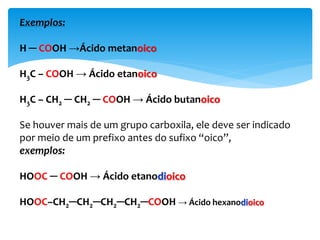 Acção redutora do ião etanoato (oxalato)
sobre o ião ferro(III)
3(C2O4 )2-
(aq) + Fe (aq) [ Fe (C2O4)3
2-]4-
(aq)+ 5e-
Agente redutor Agente oxidante ião trietanoato de ferro (II)
ou
ião complexo trioxalatoferroso(II)
3+ 2+3+ 4+
 