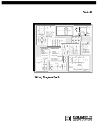 L1 L2 
A1 
15 
START 
START 
STOP OL 
B1 B3 15 
L2 L3 GND 
X1 115 V X2 
HAZARDOUS LOCATIONS NONHAZARDOUS LOCATIONS 
CLASS I GROUPS A, B, C & D 
CLASS II GROUPS E, F & G 
CLASS III 
1 3 5 
Wiring Diagram Book 
B1 
B2 
16 
18 
16 18 
B3 
A2 
Supply voltage 
L 
M 
H 
2 Levels 
B2 
L1 
FU1 
460 V 
FU2 
H1 H3 H2 H4 
FU3 
X1A 
FU4 
FU5 
X2A 
R 
Power 
On 
Optional 
230 V 
H1 H3 H2 H4 
Optional Connection 
Electrostatically 
Shielded Transformer 
FU6 
OFF 
ON 
M 
1 2 
M 
3 
START 
STOP STOP 
FIBER OPTIC 
TRANSCEIVER 
CLASS 9005 TYPE FT 
FIBER OPTIC 
PUSH BUTTON, 
SELECTOR SWITCH, 
LIMIT SWITCH, ETC. 
FIBER OPTIC CABLE 
ELECTRICAL 
CONNECTIONS 
BOUNDARY SEAL TO BE IN 
ACCORDANCE WITH ARTICLE 
501-5 OF THE NATIONAL 
ELECTRICAL CODE 
FIBER OPTIC CABLE 
L1 L2 L3 
A1 A2 
T1 T2 T3 
2 4 6 
OR DISCONNECT SWITCH 
L1 
L2 
L3 
CIRCUIT BREAKER 
STOP START 
M 
Orange 
OT* 
T1 
T2 
T3 
1CT 
M 
M 
SOLID STATE 
OVERLOAD RELAY 
M 
M 
MOTOR 
3CT 
TO 120 V 
SEPARATE 
CONTROL 
* OT is a switch that opens 
when an overtemperature 
condition exists (Type MFO 
and MGO only) 
T1 T3 
MOTOR 
3 
2 
L2 
T2 
B1 B3 15 
L3 
T3 
T2 
L1 
1 
T1 
13 
14 
43 
44 
53 
54 
31 
32 
21 
22 
Status 
(N.O. or N.C.) 
Location 
A1 
15 
B1 
B2 
16 
18 
16 18 
B3 
A2 
Supply voltage 
L 
M 
H 
2 Levels 
B2 
21 
22 
13 
14 
X1 
X3 
AC 
L1 
L2 
LOAD 
X2 
Green 
AC 
1 
5 
9 
2 
6 
10 
4 
8 
12 
13 (–) 14 (+) 
A1/+ 15 25 Z1 Z2 
16 18 26 28 
A2/– 
Vs 
A1 
A2 
File 0140 
 