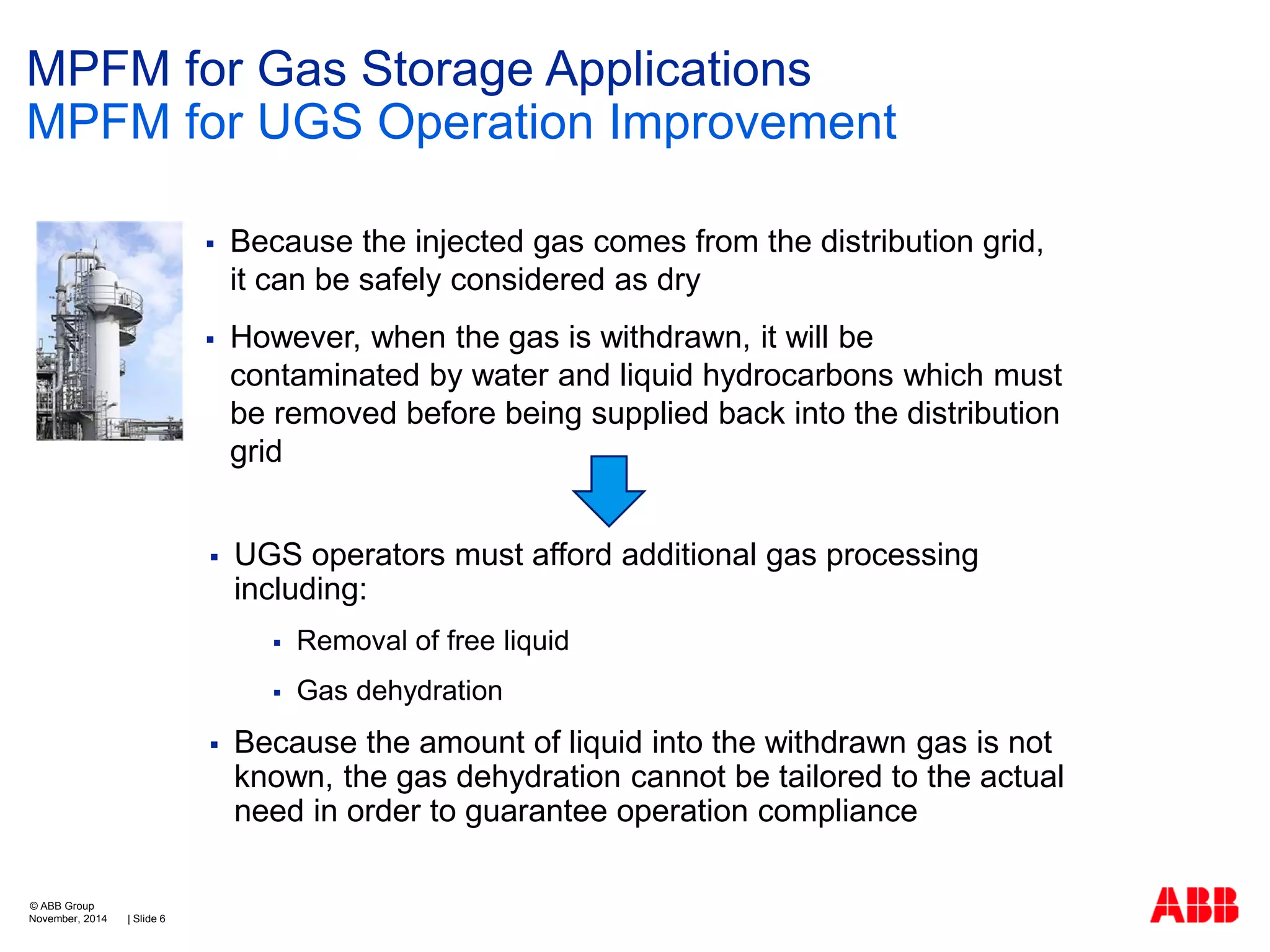 Ugs Gas Injection MPFM for Storage Gas Applications | PDF