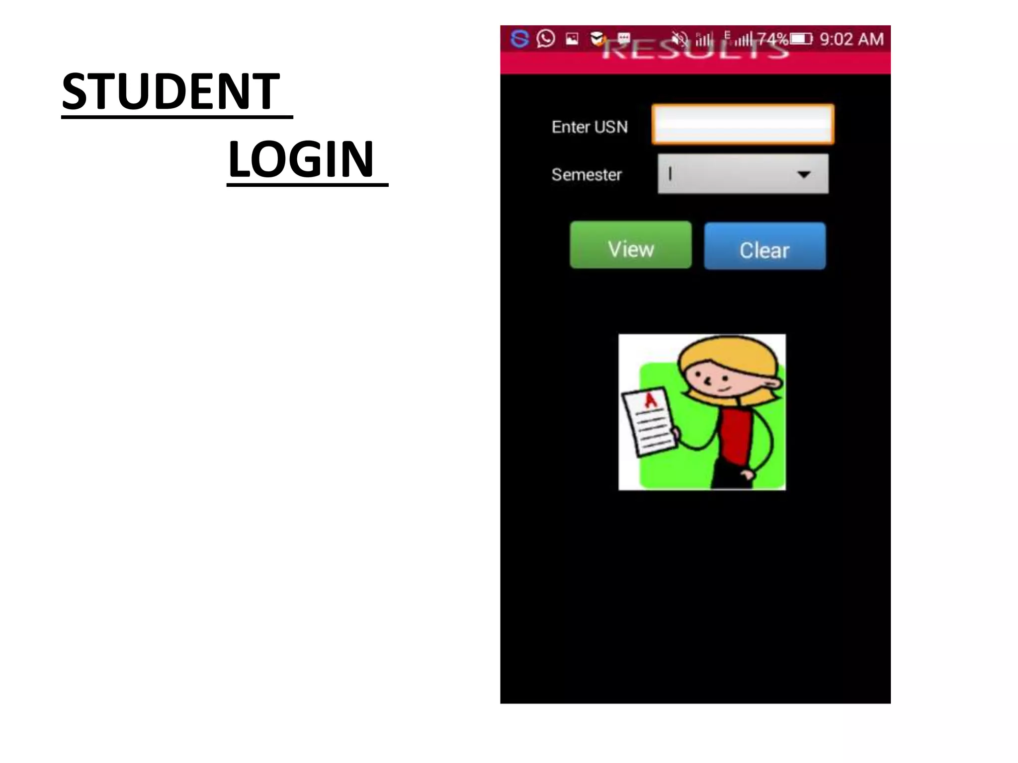 STUDENT
LOGIN
 