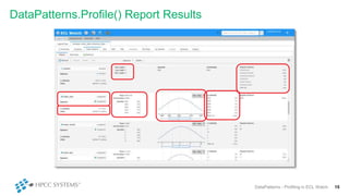 DataPatterns - Profiling in ECL Watch | PPT