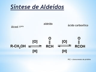 Esta reacção de aldolização recebe o nome de
condensação aldólica e o aldeído – álcool resultante
denomina-se aldol:
3 3
ß hidróxi, pentanal
etanaletanal
ß α
 