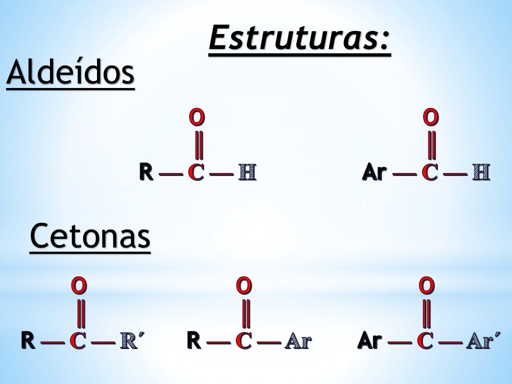 Estudo dos aldeídos e cetonas 011