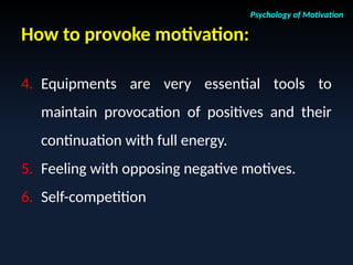 Continuation Belong Motivations Reference: 0000000000Psychology Of Motivation Pptx