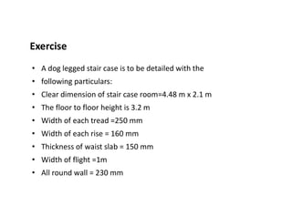 Process Specification Document Example Design of stair case and types of stairs | PDF