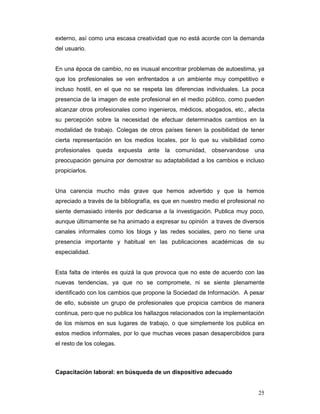 Capacitación in library: un nuevo dispositivo de capacitación laboral