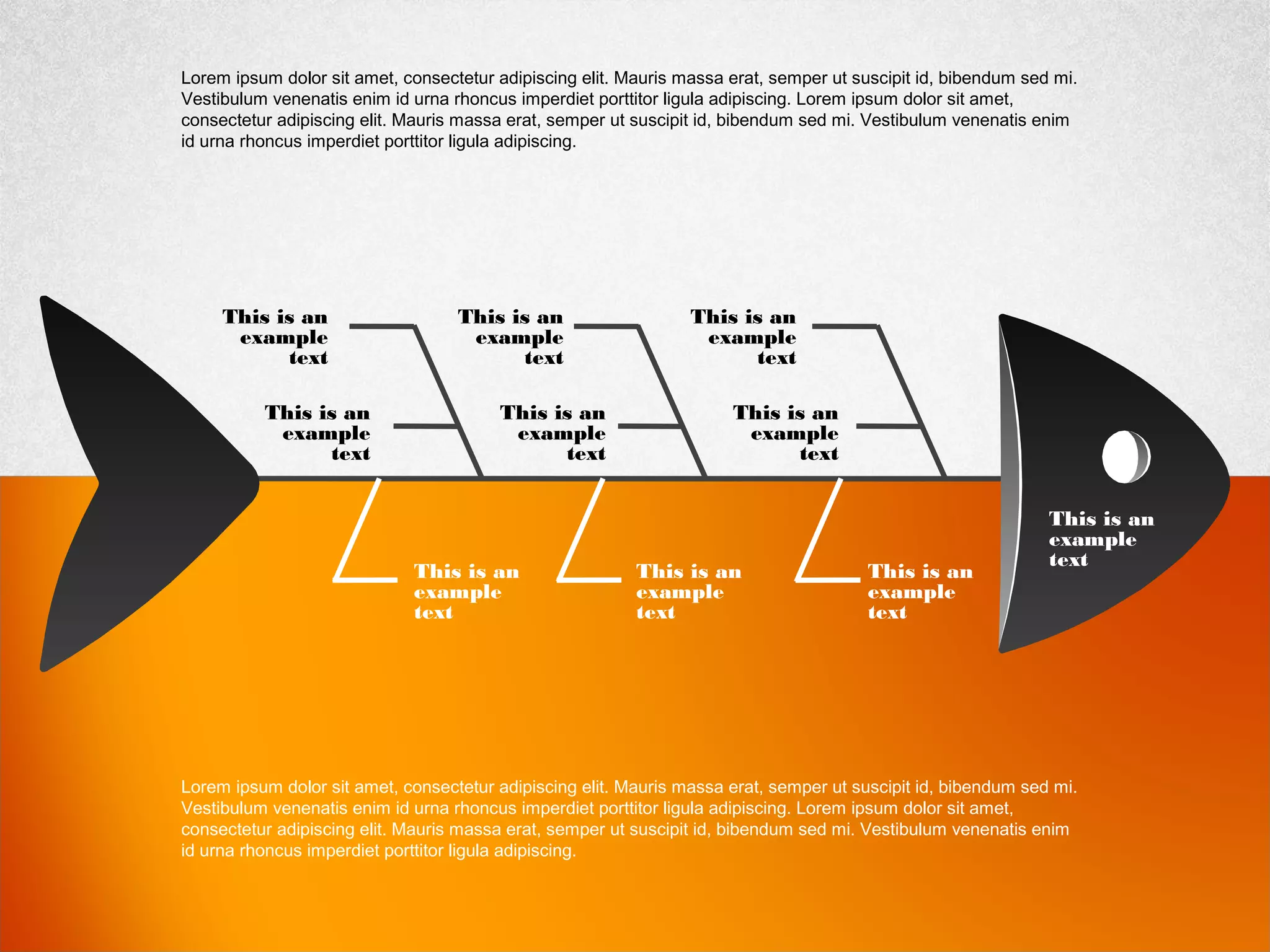 This is an
example
text
This is an
example
text
This is an
example
text
This is an
example
text
This is an
example
text
This is an
example
text
This is an
example
text
This is an
example
text
This is an
example
text
Lorem ipsum dolor sit amet, consectetur adipiscing elit. Mauris massa erat, semper ut suscipit id, bibendum sed mi.
Vestibulum venenatis enim id urna rhoncus imperdiet porttitor ligula adipiscing. Lorem ipsum dolor sit amet,
consectetur adipiscing elit. Mauris massa erat, semper ut suscipit id, bibendum sed mi. Vestibulum venenatis enim
id urna rhoncus imperdiet porttitor ligula adipiscing.
Lorem ipsum dolor sit amet, consectetur adipiscing elit. Mauris massa erat, semper ut suscipit id, bibendum sed mi.
Vestibulum venenatis enim id urna rhoncus imperdiet porttitor ligula adipiscing. Lorem ipsum dolor sit amet,
consectetur adipiscing elit. Mauris massa erat, semper ut suscipit id, bibendum sed mi. Vestibulum venenatis enim
id urna rhoncus imperdiet porttitor ligula adipiscing.
This is an
example
text
 