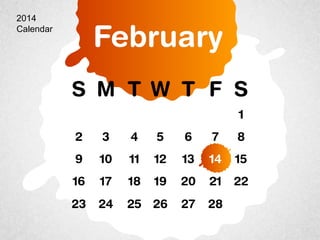 2014
Calendar
 